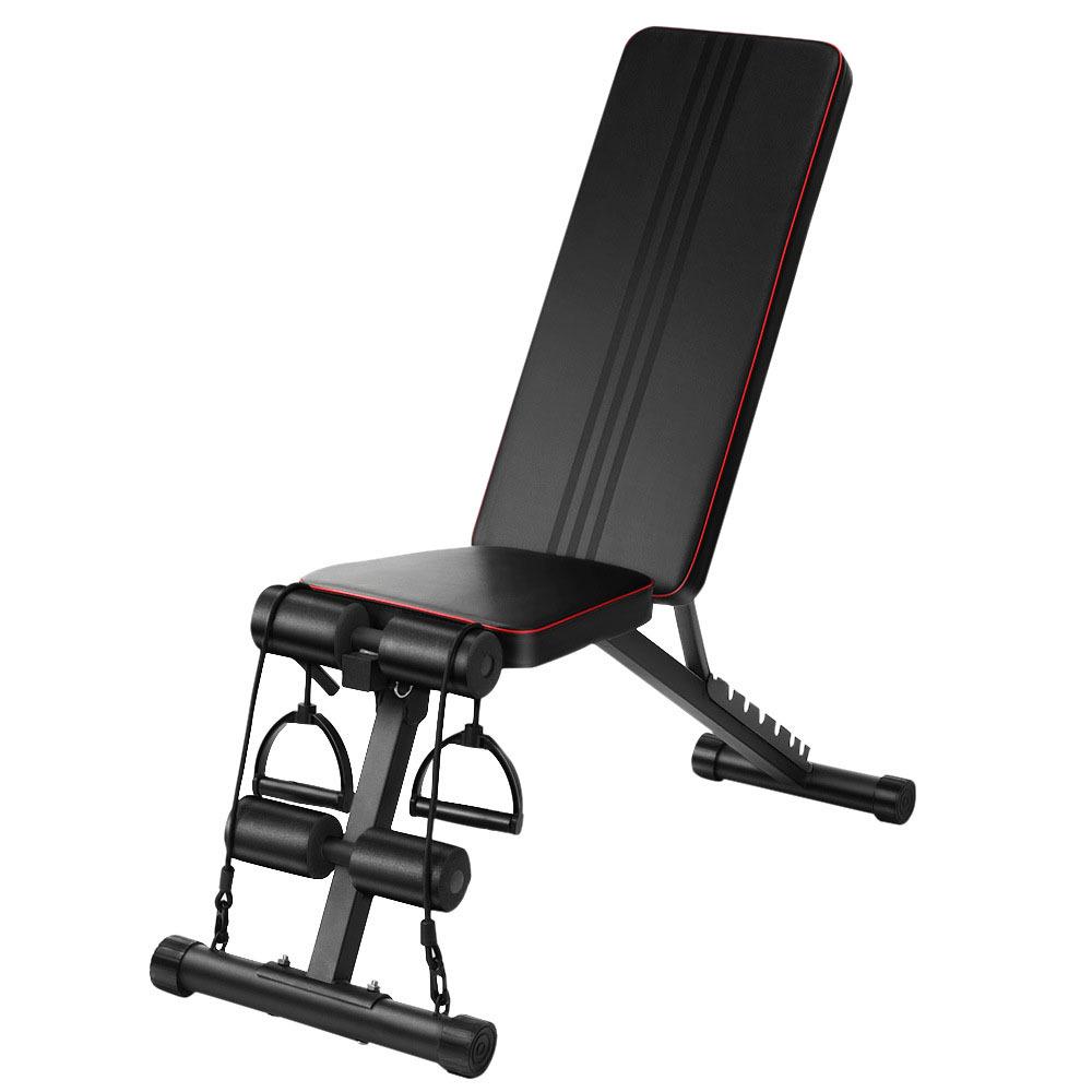 Foldable Multifunctional Dumbbell Bench Press with Fly Bird Feature - Home Fitness Equipment