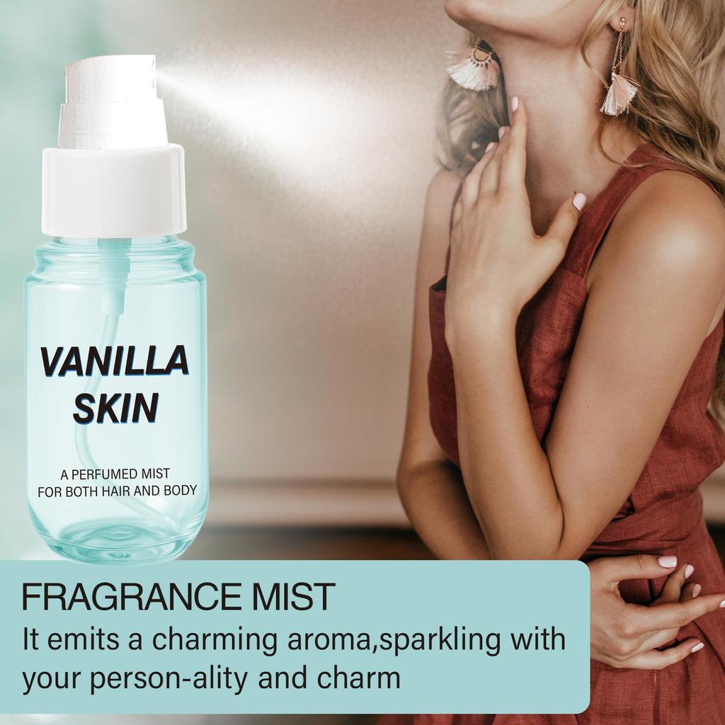 FRAGRANCE MIST-Emits a charming aroma-Suitable for both hair and body-For men and Women