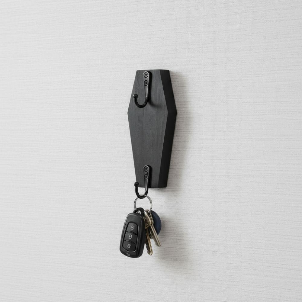 Punch Free Wall Mounted Hanger No-drill Door Storage Hook Wood Door Hanger Hooks Kitchen
