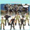 10cm Cross-border Military Action Figure With Articulated Joints Ideal For Collectors And Displays