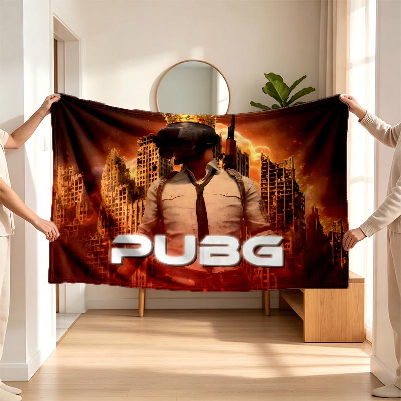 PUBG (14) Flanelinis pledas – švelnus akcentas miegamajam ir svetainei bei jaukia namų dovana