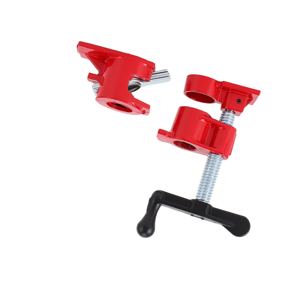 Heavy Duty Metal, Iron and Wood Clamp Set, Quick Release, Wide Base, Constructed of   Cast Iron, Suitable for 3Celsius4\  Threaded Pipe, Large F