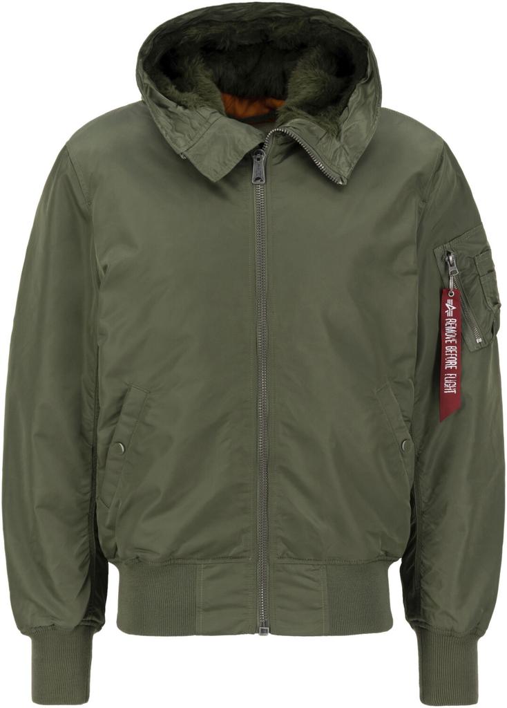 Alpha Industries MA-1 Hooded (158104) Winter Jacket Sage Green (158104-01)