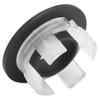 6Pcs Hollow Design Sink Overflow Rings Round Shape Brass Material Sink Cover Circular Insert Style Hole Cover Wash Basin