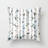 Yellow Plant Flower Decorative Cushion Cover Polyester Throw Pillow Cover Pillowcase For Sofa Home Decor 45X45Cm Fundas De Cojin