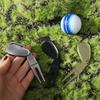 Spacecraft Golf Ball Fork Zinc Zinc Zinc Alloy Golf Ball Marker Golf Green Fork  Mark Location
