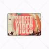 Beach Tin Sign Bar Pub Cafe Shop Wall Surfing Decoration Vintage Metal Art Sticker Poster Home Decor Iron Plate 20x30 cm