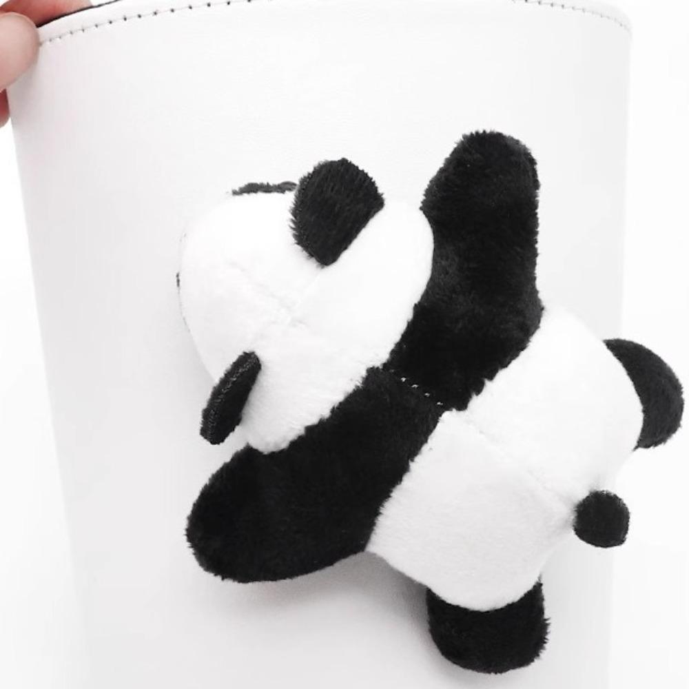 Cute Auto Rubbish Bag Cartoon Panda Car Wastebasket Garbage Storage Bucket  Auto Outlet
