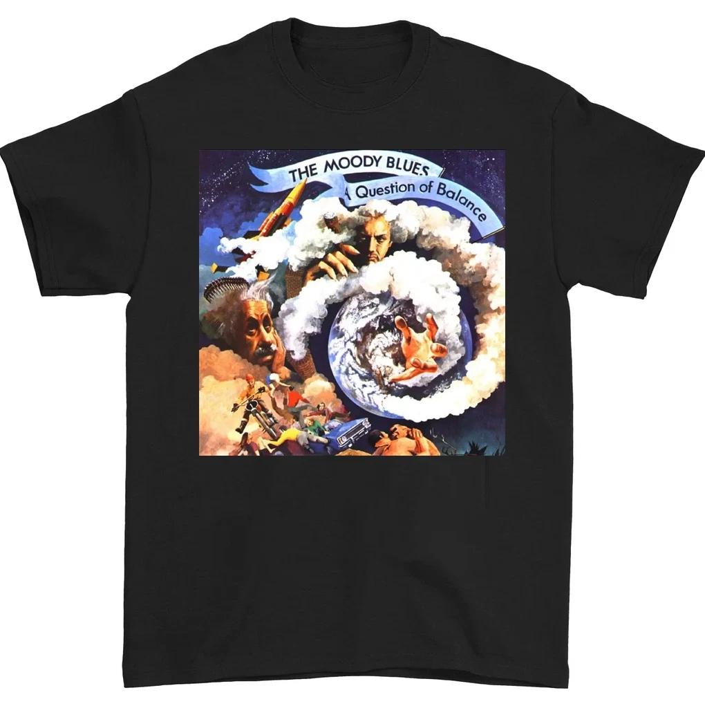 NEW The Moody Blues Album Tshirt Black Short Sleeve Unisex L