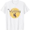 Wyoming Cowboys Apparel Floral Circle T-Shirt