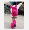 2026 NEW FASHION Y2K Faux Fur FOR Women Backpack Solid Soft Fleece Knapsack Harajuku Style Winter Ladies Bag