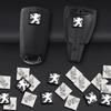 New Car Remote Key Fob Emblem Badge Radio button Sticker For Peugeot 308 408 508 RCZ 208 3008 2008 206 207 307 Car Accessories