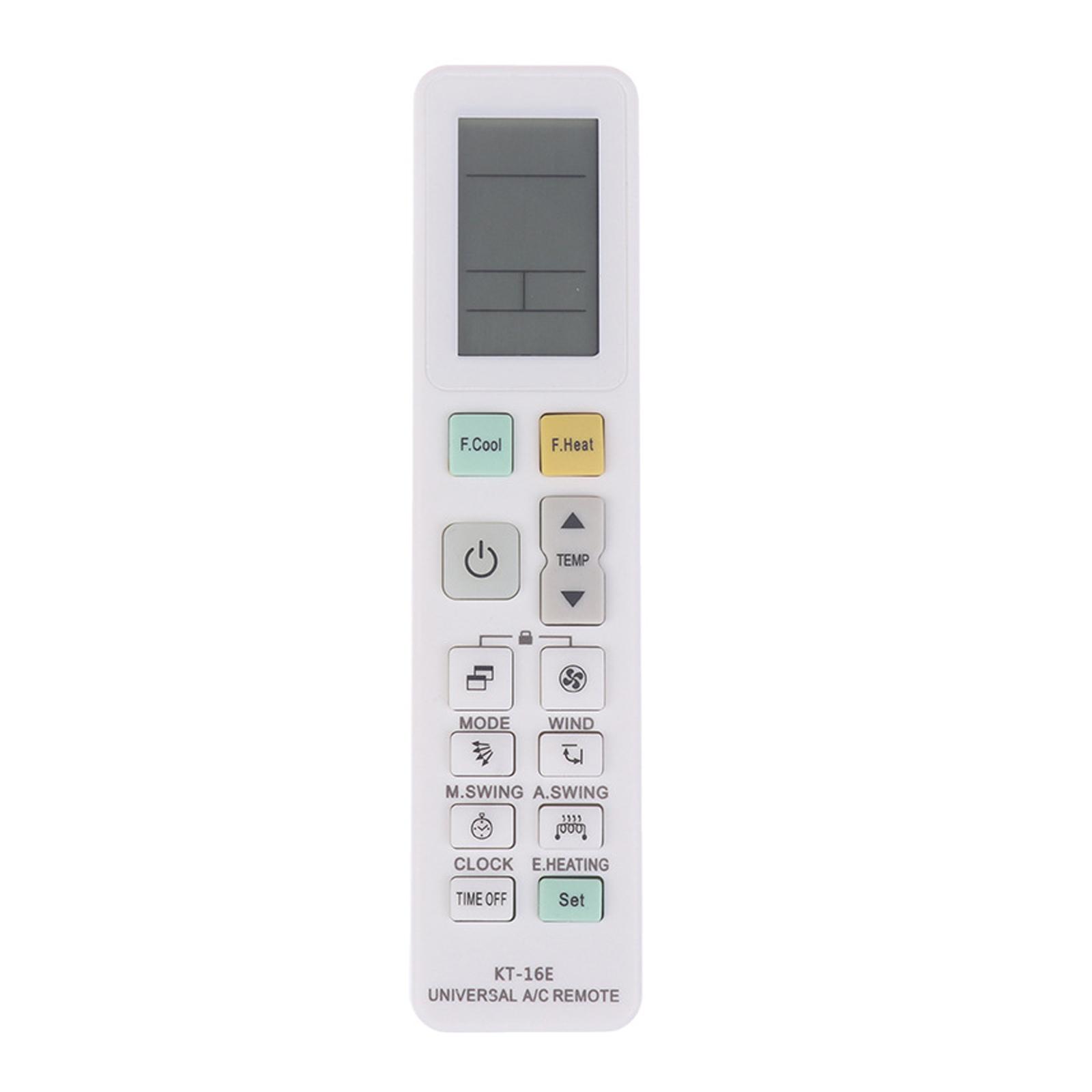 

Convenient Replacement Remote Control Plastic Texture for Restoring Functionality to Your Air Conditioning System