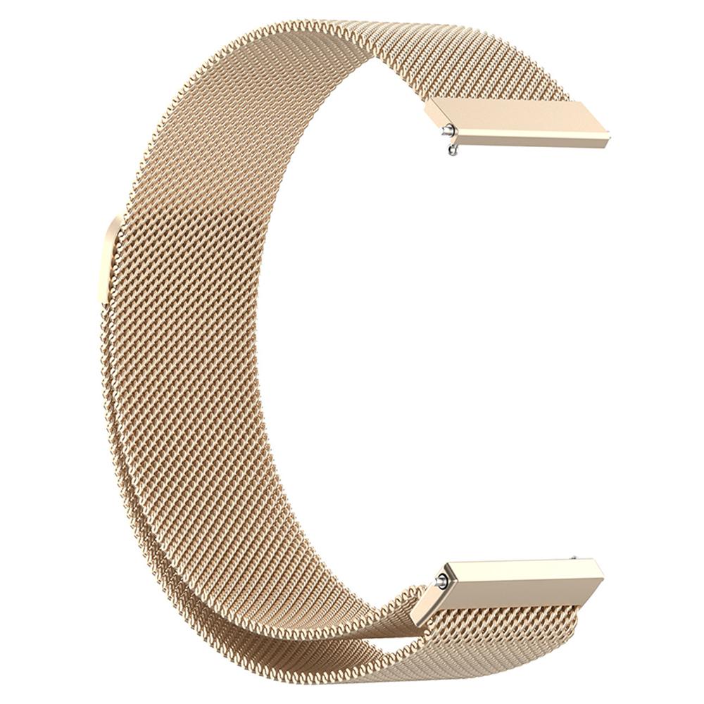 

For Garmin Vivoactive HR Magnetic Watch Strap Stainless Steel Milanese Wrist Band Rose Gold