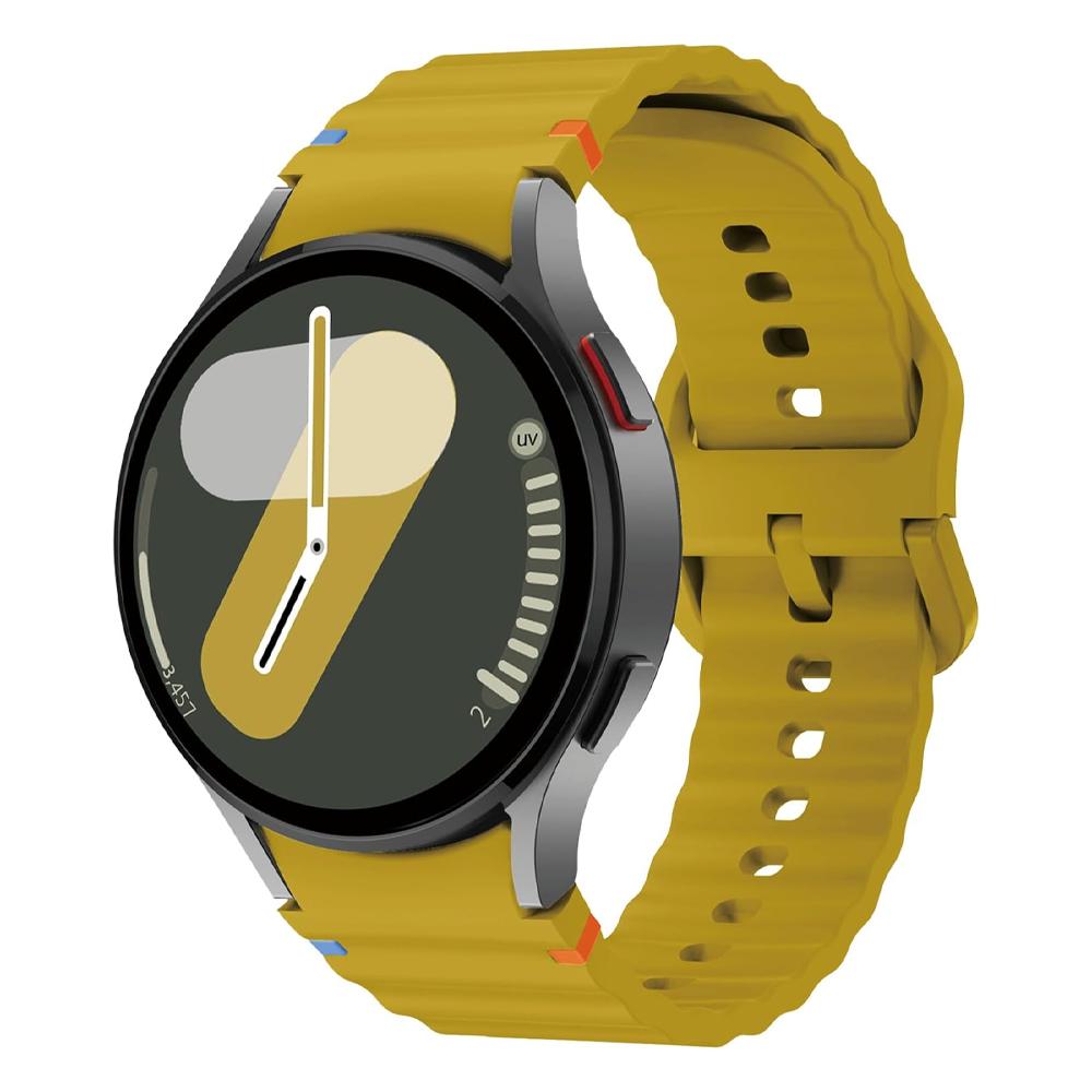 Sport Band for Samsung Galaxy watch 7/FE/4/5/6 classic/5 Pro 40 44mm No Gaps correa bracelet silicone belt Galaxy watch 7 straps
