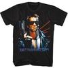 Terminator Arnold Schwarzenegger 80er Jahre Sci-Fi T-Shirt, Vtg Retro Grafik-T-Shirt Unisex