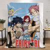 Fairy Tail Coral Warm Blankets for Cold Home and Decoration Winter Blanket Bed Microfiber Bedding Beach Towel Fluffy Plaid Throw