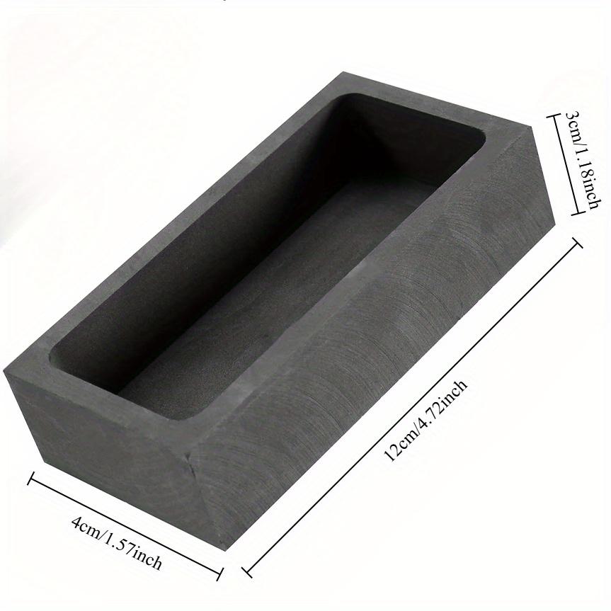 1 KG Ingot Mould Casting Ingot Crucible Mould Silver Gold Ingot Mould Melting Casting Refining Mold