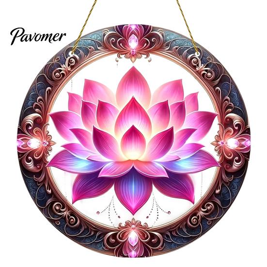 Natural Atmosphere Wall Decor Colorful Hummingbird Hanging Decoration, Stained Acrylic Suncatcher for Window Translucent Art Piece Decor, Decorative