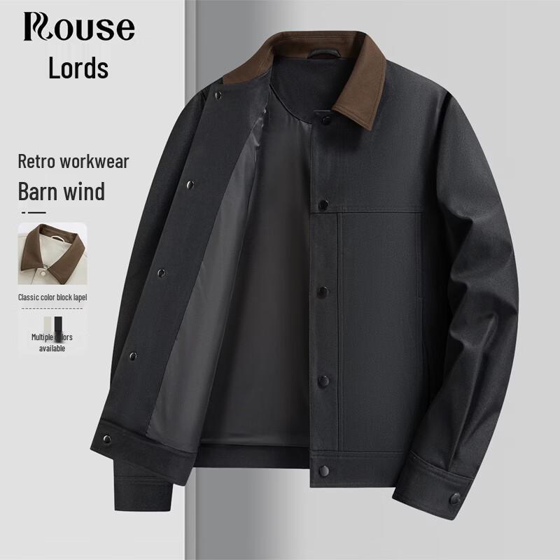 Men s Spring Outdoor Lapel Casual Jacket 3XL/190
