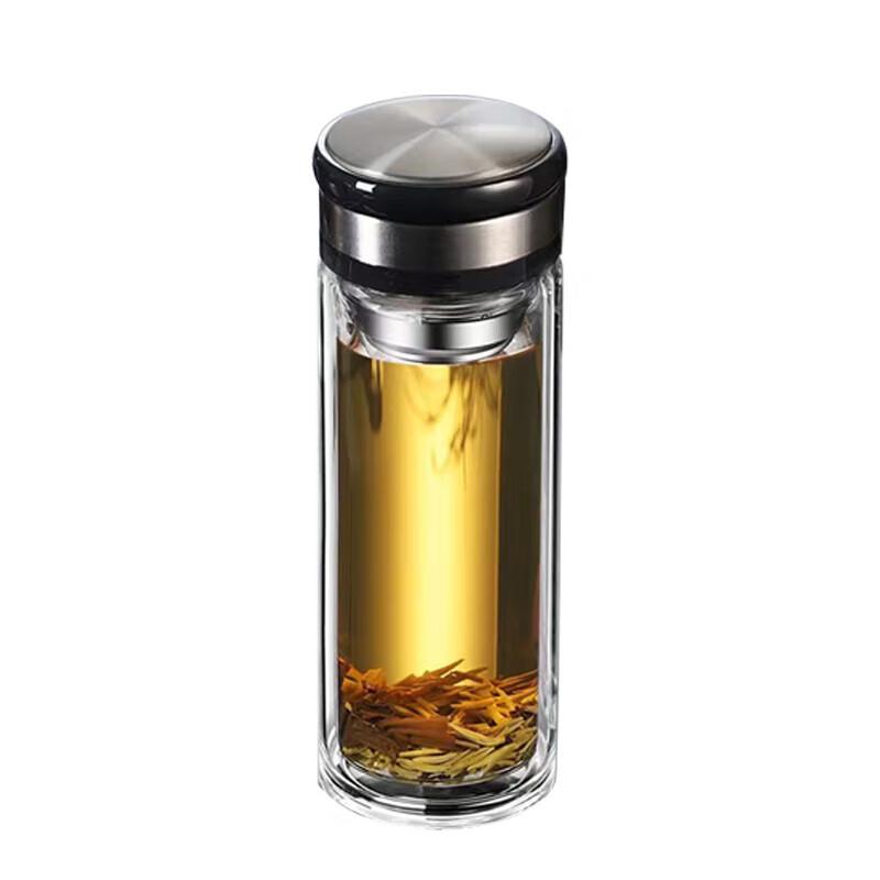 Double-Layer Insulated Glass Cup Set