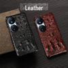Honor Play 50 Plus Cowhide Crocodile Pattern Leather Protective Case