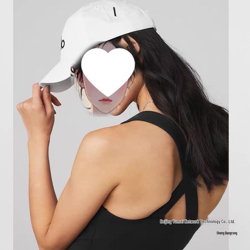 Atmungsaktive Unisex-Baseballkappe mit Entenschnabelform – Hartschalen-Yogahut für Sport