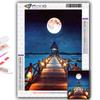 Full 5D Diy Diamond Painting Moon Art 5D Diamond Painting