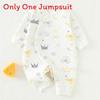 Baby Cotton Snowsuit With 3layer Warmth For Newborns And Infants