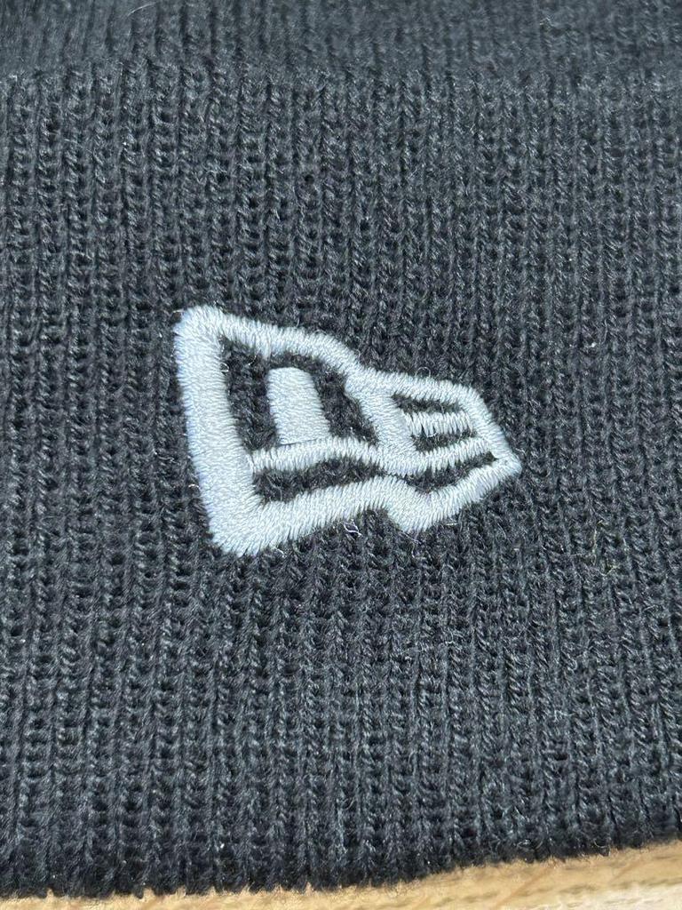 [USED] SUPREME X NEWERA Knit Cap Black