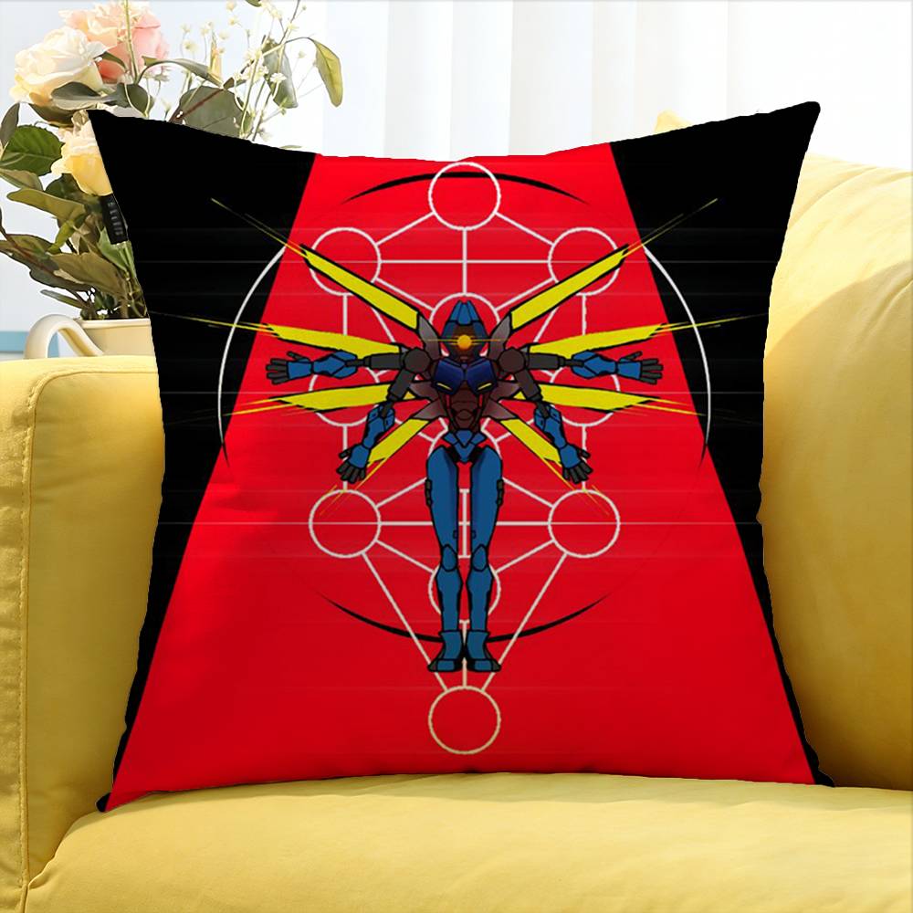 Housse de coussin carrée Ultrakill Tailles Variées Pour Voiture Maison Chambre à Coucher Décor