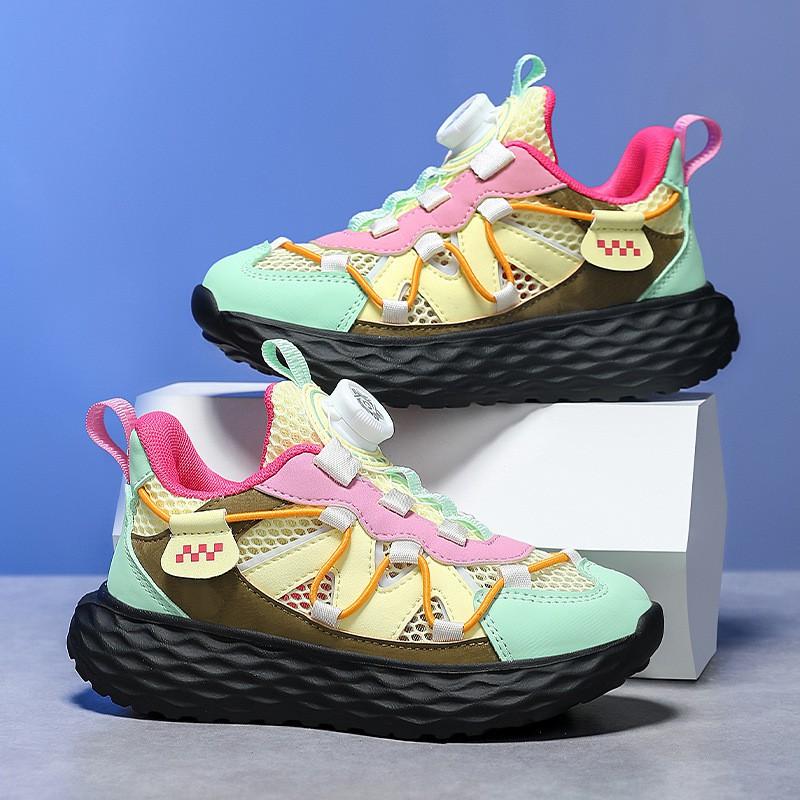 Youth style shoes Boys Lightweight Breathable Mesh Running Shoes Kids Outdoor Indoor Sports Casual Sneakers