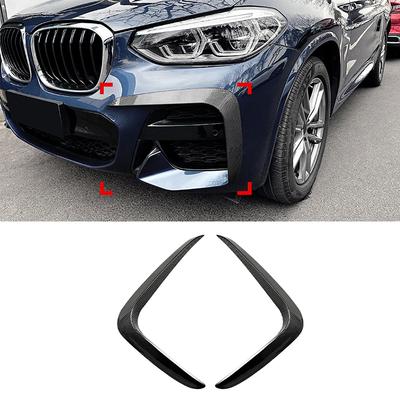 For BMW X3 X4 G01 G02 M Sport 2018 2019-2021 Front Bumper Splitter Fog Lamp Grill Spoiler Cover Air Vent Wind Knife Body Kits