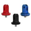 Aluminum Tripod Mount Mini Tripod Adapter Blue Travel 3Pcs hwyC