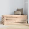 823619 vidaXL Storage Box 89x36.5x33 Cm Solid Pine Wood