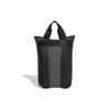 adidas Originals Batoh s logem a zipem s velkou kapacitou Unisex Batoh Černý DV0202