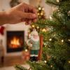 Green and Plastic Christmas Tree Hanging Ornament Holiday Decoration