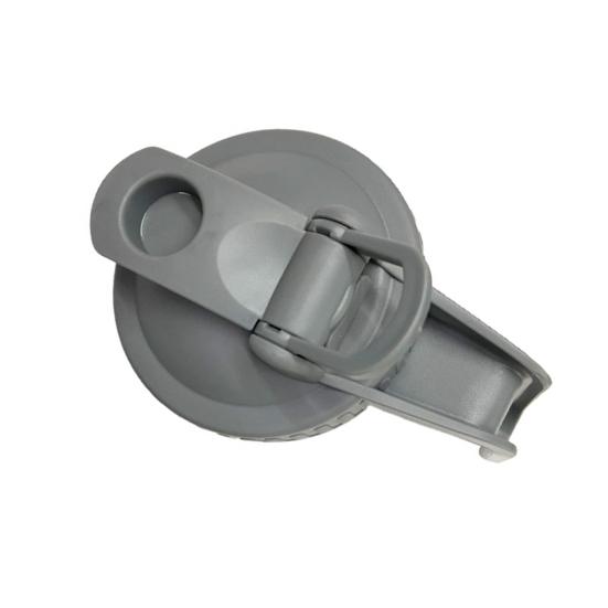 

Откидные крышки для банок Mason с широким горлышком и силиконовым уплотнением, прочная герметичная крышка для носика, не содержащая бисфенола-А. Крышка для баночки Mason серый