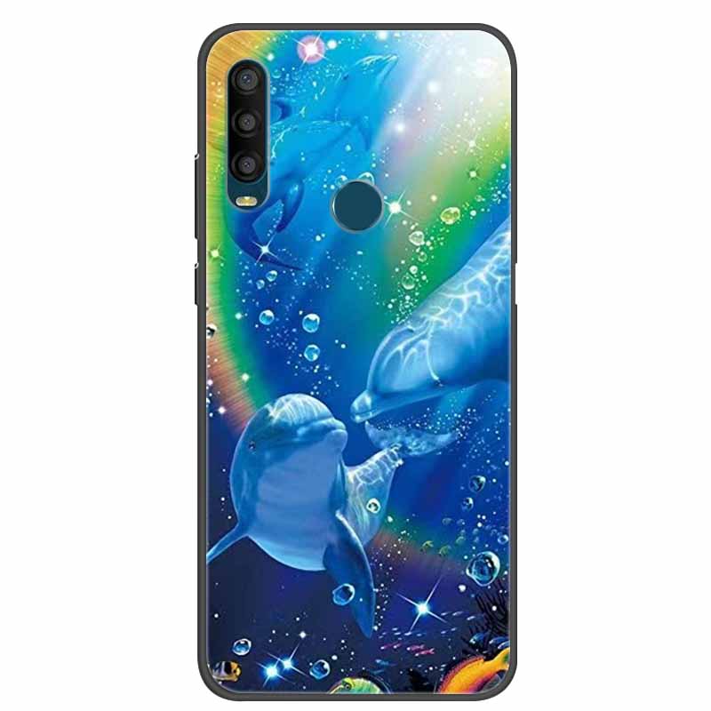 Voor Alcatel 3L 2020 Hoesjes Gedrukte Kat Zacht Siliconen Achterkanten voor Alcatel3L 3 L 2020 5029Y 5029 5029D Fundas Capa Coque 6.22