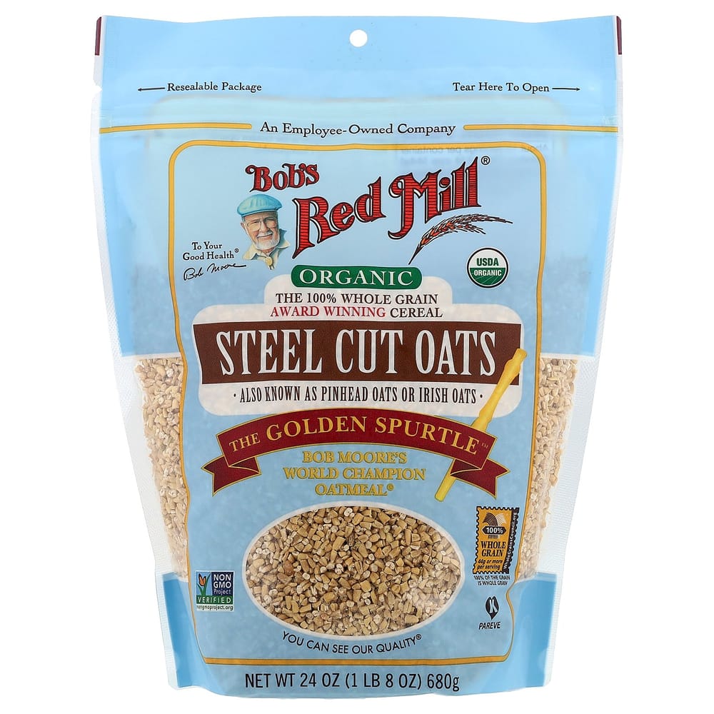 Bobs Red Mill Steel Cut Oats Whole Grain 680g (24oz)