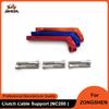 CQHZJ Motorcycle Clutch Cable Support Bracket CNC Lengthen For ZONGSHEN NC250 WRX 250 NCXT250 ST NC ENDURO 300 GR8 F300L X6S EXR
