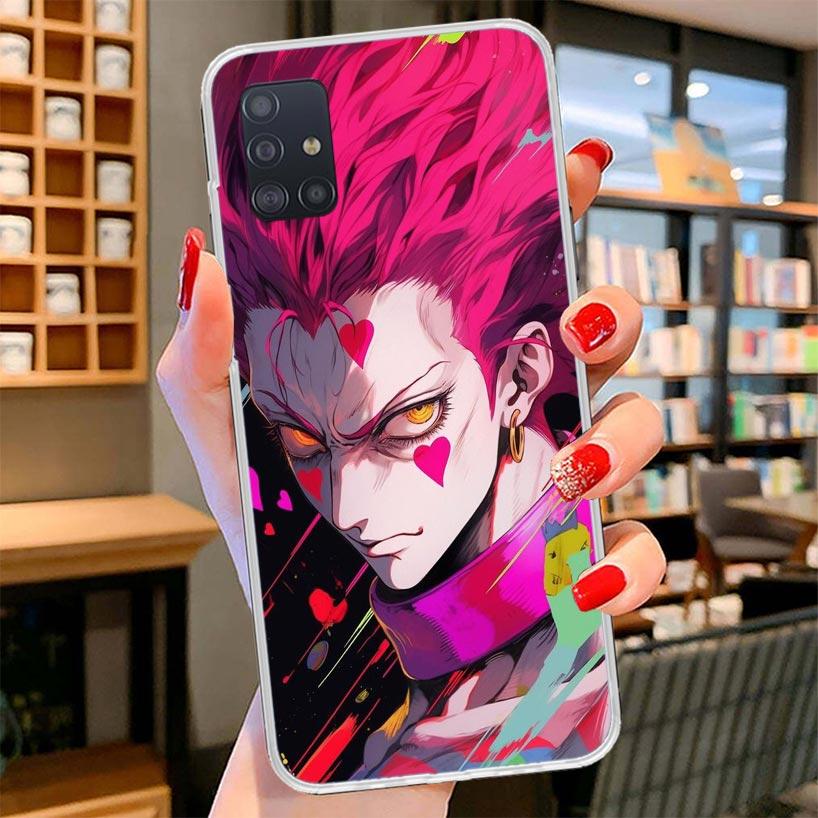 Hot Anime Hunter X Cover Phone Case For Samsung Galaxy A12 A22 A32 A52 A72 A02S Phone Case Note 20 Ultra 10 S10 Plus A51 A71 A50