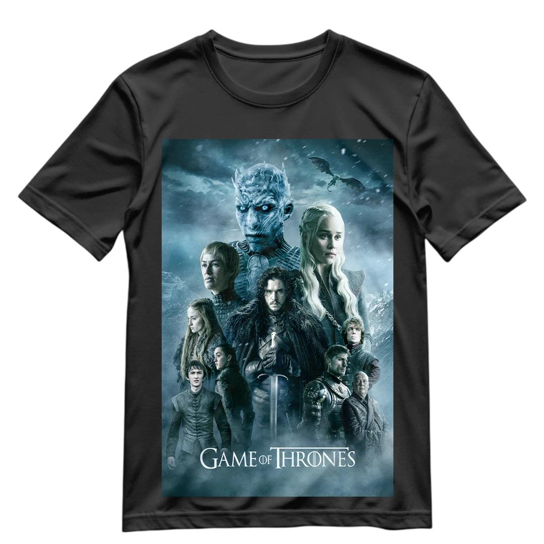 Game Of Thrones T Shirt GOT Collectors Graphic Shirt S-XXXL Jon Snow Tyrion Arya XL