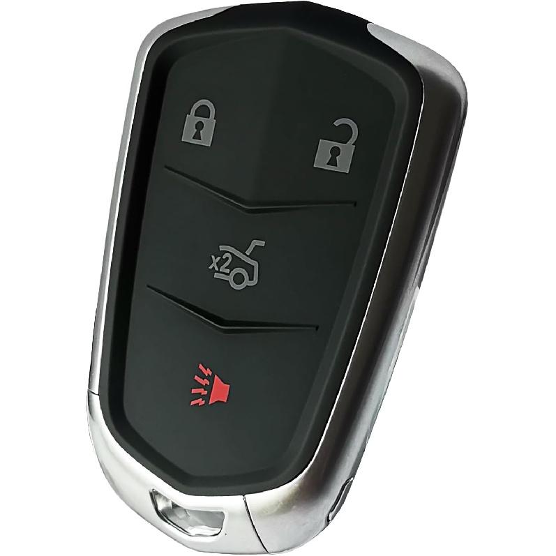 Replacement Key Fob Cover Case fit for Cadillac ATS ATS-v CTS CT6 XTS XT5 XT4 XT6 SRX 2014 2015 2016 2017 2018    Keyless Entry Remote Control Key