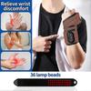 2025 Latest Model  Red Light Cordless Wrist Heating Pad Massage for Carpal Tunnel with 3000mAh Battery,Hand Arthritis,Wrist Pain Relief, He