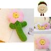 Cute Cartoon Flower Plush Toy Cushion Pillow For Giftgiving And Home Comfort