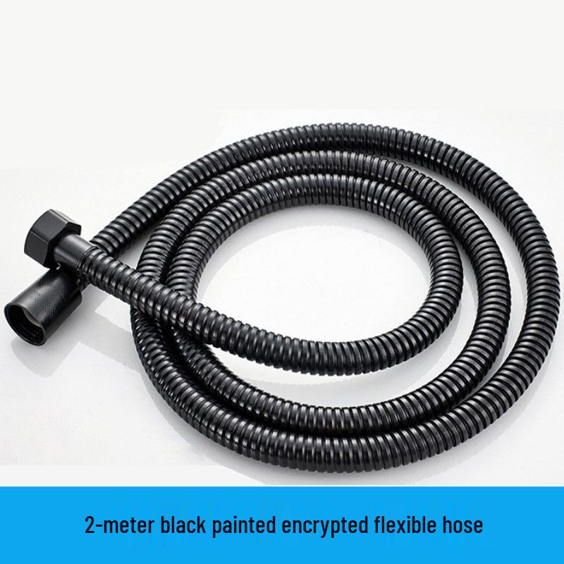 High-Pressure Stainless Steel Shower Hose - Explosion-Proof for Cold & Hot Water