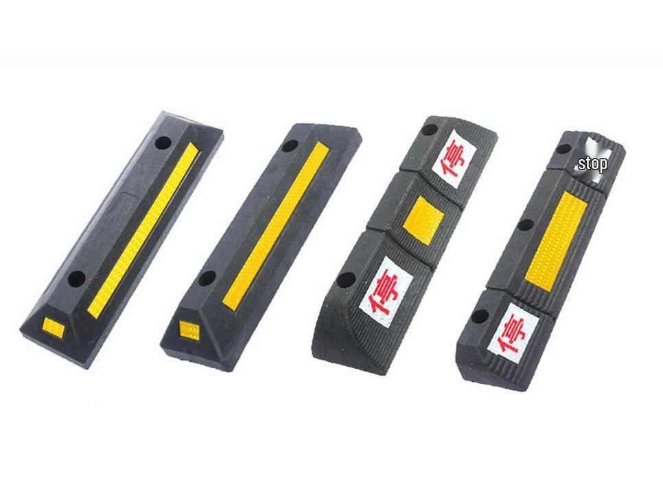 Rubber Parking Space Wheel Stopper and Positioner