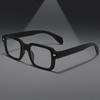 Europe and America Fashion Square Transparent Anti Blue Light Reading Glasses Men Women Vintage Simple Style Presbyopia Eyeglasses
