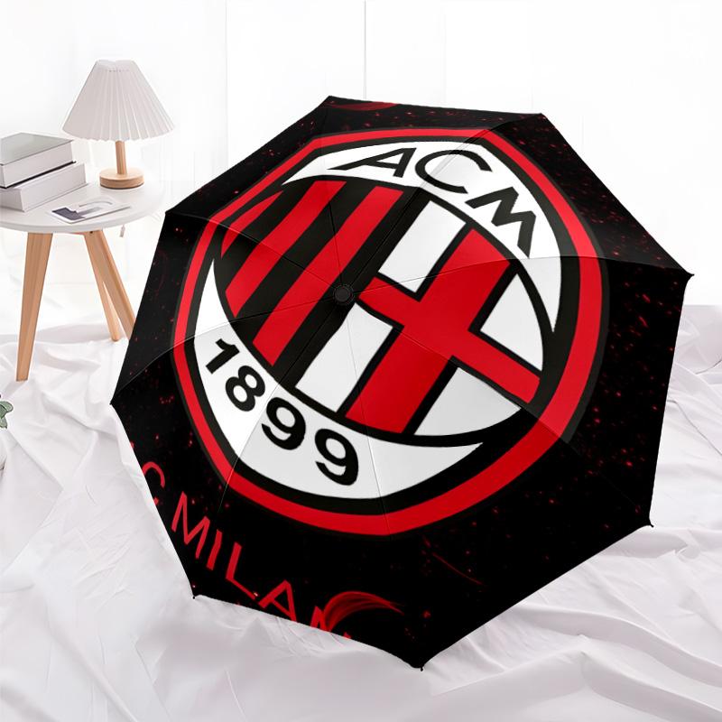 1pc A-AC Milan Umbrella, Sun Protection, And UV Shielding. It Has Eight Sturdy Ribs for Outdoor Use And Perfect As a Holiday Gift